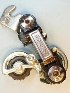 Simplex Prestige 5 / 6 Sp.Rear derailleur mech - bicycle NOS L'eroica - Picture 1 of 5