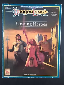 Unsung Heroes (Advanced Dungeons & Dragons: Dragonlance DLR3) TSR 9383 - 1992 - Foto 1 di 5