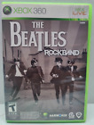 The Beatles Rock Band (Microsoft Xbox 360, 2009)  With Manual FAST Shipping