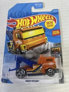 Hot Wheels HW Metro Heavy Hitcher Recovery Towing orange blau Modell Truck 5/10 - Bild 1 von 7