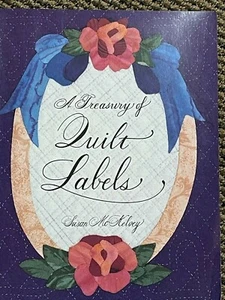 QUILT BOOK "A TREASURY OF QUILT LABELS", SUSAN MCKELVEY - Bild 1 von 1