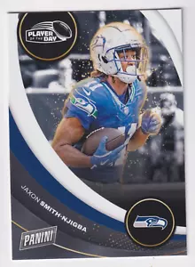 2024 Panini JUGADOR DEL DÍA #39 JAXON SMITH-NJIGBA Seattle Seahawks - Imagen 1 de 2