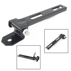 Black Solo Seat Mount Kit Front Bar w/ Swivel Bracket For Harley Chopper Bobber - Picture 1 of 10