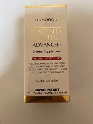Mosbeau Placenta White Advanced Skin Whitening Tablets. Always New And fresh - Image 1 of 4