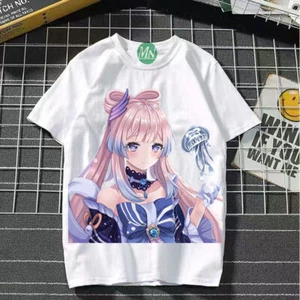 Genshin Impact Cosplay Game Manga T-Shirt shirt Unterhemd Undershirt Polyester  - Picture 1 of 2