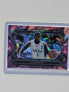 2023 Prizm Draft Picks #72 Kyrie Irving Purple Cracked Ice /149 - Bild 1 von 2