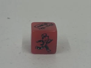 Monopoly Edizione 2013 - Ricambio Red Speed Die Dice solo G70a - Foto 1 di 4