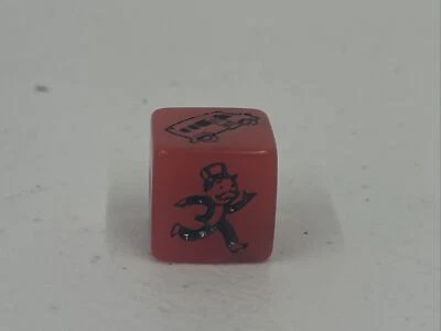 Monopoly 2013 Edition - Replacement Red Speed Die Dice only  G70a - Image 1 of 4