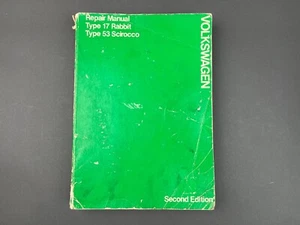 1975 1976 1977 VW Rabbit Scirocco factory repair manual OEM shop Volkswagen - Picture 1 of 4
