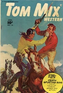 Tom Mix Western #16 FN- 5.5 Fawcett 1949 See My Store - Picture 1 of 2