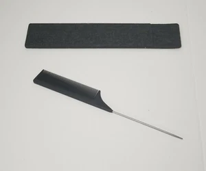 Black Carbon Rat-tail Combs Pin-tail Anti-static 230℃ Heat Resistant hair comb - Picture 1 of 12