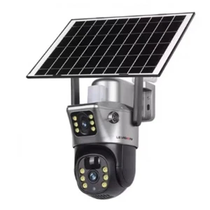 Telecamera 4g Solare a doppio schermo 8 Mpx 4k - Imagen 1 de 10