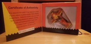 XONEX REESE'S 1:18 DIE CAST MINIATURE PEDAL PLANE NIB COLLECTORS EDITION - Picture 1 of 9