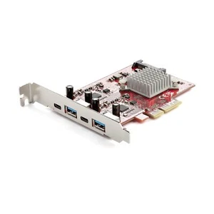 StarTech.com 4-Port USB PCIe Card - 10Gbps USB PCI Express Expansion Card w/ ... - Picture 1 of 6