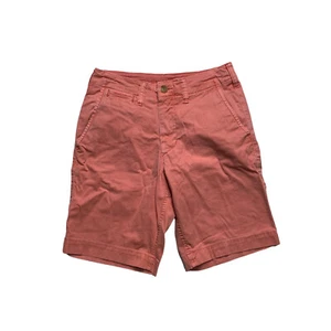 American Eagle Shorts Mens Size 26 Next Level Flex Classic Fit Coral Chino Wash - Picture 1 of 9