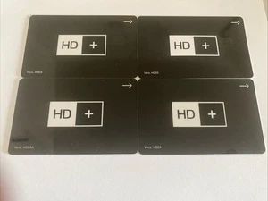 4x HD Plus Karten, HD+ Karten -  Topzustand - Bild 1 von 1