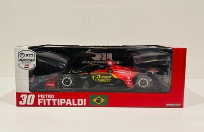 Pietro Fittipaldi firmado 2024 #30 5 horas Energy IndyCar 1/18 Greenlight Diecast Foto 1 de 4