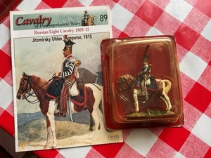 Del Prado Cavalry of the Napoleonic Wars Russian Jitomirski Uhlan trumpeter 1815 - Picture 1 of 20