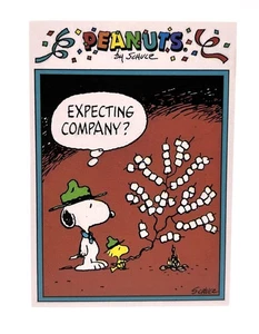 Camping #23 Peanuts Collection Preview Edition 1991 Tuff Stuff Snoopy Woodstock - Picture 1 of 2