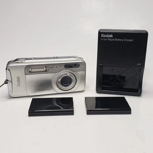 Cargador de batería X2 plateado para cámara digital Kodak EasyShare LS743 4,0 MP - Imagen 1 de 9