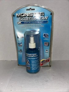 Monster Screen Clean Monitor TV Display LCD Kit Pulizia Sigillato Nuovo - Foto 1 di 2