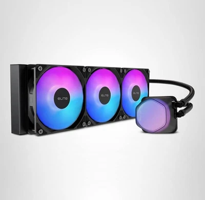 NEW* Cooler Master 360 Elite Liquid CPU Liquid Cooler ARGB AM5/AM4/LGA 1700/1851 - Image 1 of 4