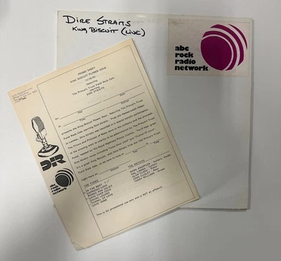 DIRE STRAITS mark knopfler 2LP radio show KING BISCUIT - PRINCE´S TRUST 1983 - Imagen 1 de 4