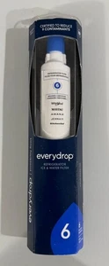 Everydrop Refrigerator Water Filter 6 EDR6D1 by Whirlpool Maytag Kitchen Aid - Picture 1 of 5