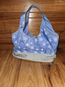 American Girl Puppentasche Tragetasche blau Stern mit Reißverschluss Aufbewahrungsfach  - Bild 1 von 7
