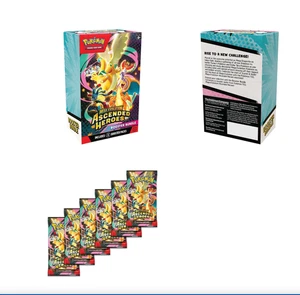 VORVERKAUF 4x Pokémon TCG: Mega Evolution - Aufgestiegene Helden Booster Bundle (24 Packungen) - Bild 1 von 1