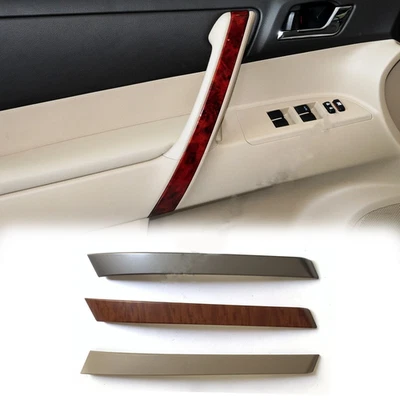 Reemplazo de tapicería de manija de puerta de reposabrazos delantero trasero para Toyota Highlander 2008-13 Foto 1 de 4