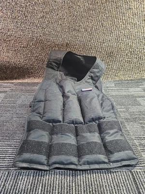 Chaleco con Peso Ajustable 18lbs Chaleco de Entrenamiento y Entrenamiento Unisex Foto 1 de 4