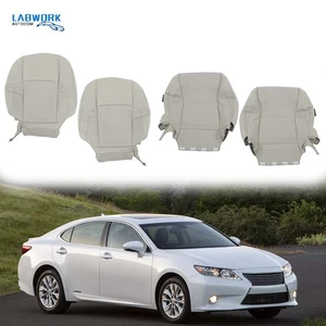 For Lexus ES350 2007 2008-2012 Gray Front Seat Cover Driver Passenger Bottom Top - Picture 1 of 12