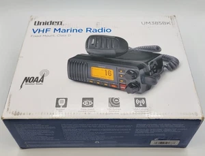 UM385 BK 25 W stałym mocowaniu morskie radio VHF, wodoodporne - czarne - Zdjęcie 1 z 6