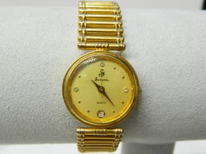 Beautiful Gold tone SAMURAI Women's watch - Picture 1 of 5