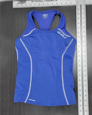 2XU женщин синий спортивная спина синглет SBR маленький R07-05 - Изображение 1 из 4