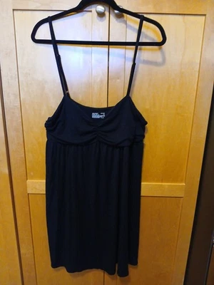 Camisón Gilligan O'Malley Cami Negro XL Prendas para dormir Correa de espagueti ajustable Foto 1 de 4