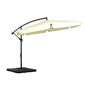 Mountview 3M Outdoor Umbrella Beach Umbrellas Cantilever Garden Patio Base Stand - Picture 1 of 32