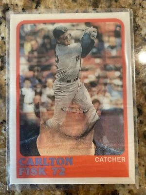 1988 Chicago White Sox Sportflics Baseball Card #43 Carlton Fisk - Image 1 of 2