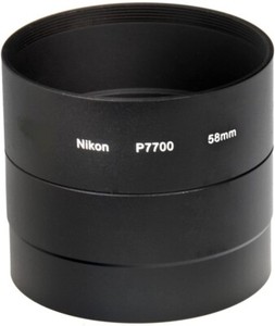 58mm Adapter Tube for Nikon Coolpix P7700 P7800 Digital Cameras