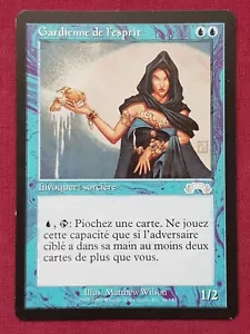 Magic The Gathering FRENCH EXODUS KEEPER OF THE MIND blue card MTG - Bild 1 von 2