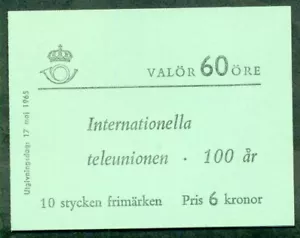 SUECIA (H170AO) Scott 682a, folleto UIT 60ore, en muy buen estado - Imagen 1 de 1
