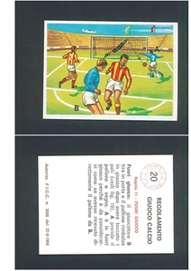 Fig. Calc. Folgor Calcio Fol-Bo 1964-65 N.20 Regola 11 Fuori Giuoco Nuova ▓ - Picture 1 of 1