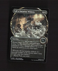 Chiama un testimone a sorpresa 0289 omicidi a Karlov Manor VETRINA FOIL U MTG Card - Foto 1 di 3