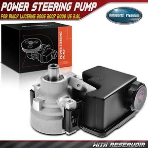 Power Steering Pump with Reservoir for Buick Lucerne 2006 2007 2008 V6 3.8L OHV - Picture 1 of 10