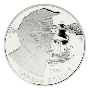 Canada 1995 Hudson's Bay Company - Proof Silver Dollar!! - Picture 1 of 2