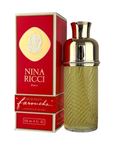 (166,66EUR/100ML) VINTAGE NINA RICCI - FAROUCHE 120ML EAU DE TOILETTE SPRAY NUOVO - Foto 1 di 1