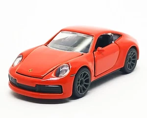 Majorette Porsche 911 Carrera S - Red - 1:60 (3") no Package - Picture 1 of 6