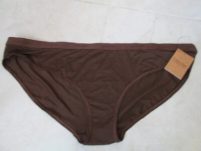 NUEVO CALVIN KLEIN Braguita de Bikini Natural Forma a Cuerpo Plus Mujer 3X Marrón QF6831 Foto 1 de 4