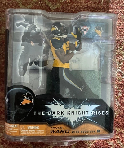 Hines Ward Gotham City McFarlane Action Figure Batman Dark Knight Rises Movie Cover